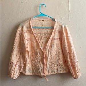 Free People Lace Top